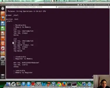 Pentester Academy - x86_64 Assembly Language and Shellcoding on Linux