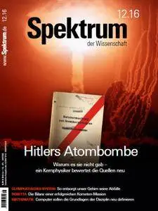 Spektrum der Wissenschaft No 12 – Dezember 2016