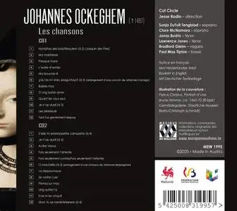 Jesse Rodin, Cut Circle - Johannes Ockeghem: Les chansons (2020)