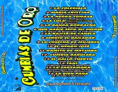 Orquesta Sonora Tekendama – Cumbias de Oro (2000)