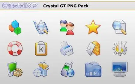 Crystal GT icons