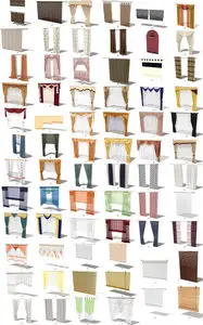 Curtains for House Design - 3D Models