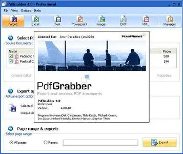 PdfGrabber 4.0.0.10 Professional (Portable)