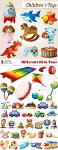 Vectors - Different Kids Toys