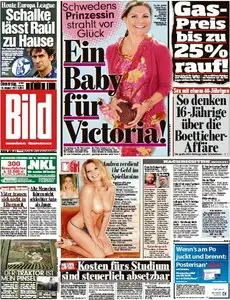 Bild Zeitung vom 18 August 2011