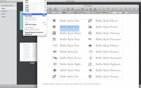 Graphic Styles v1.5 Mac OS X