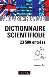 Dictionnaire scientifique anglais-français : 23500 entrées