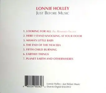 Lonnie Holley - Just Before Music (2012) {Dust-To-Digital}