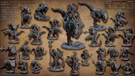 Artisan Guild - Frostheart Lizardmen January 2023