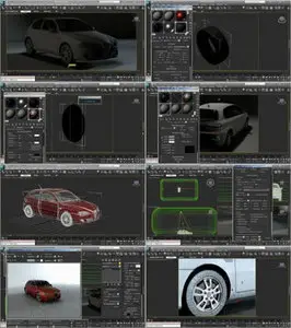 3DS Max Tutorial : Car Rendering Techniques in HD