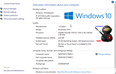 Microsoft Windows 10 Enterprise 1511 Build 10586 Multilanguage