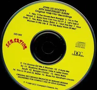 John Lee Hooker - 40th Anniversary Album (1989) {DCC Compact Classics}