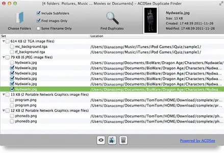 ACDSee Duplicate Finder v1.0.25 Mac OS X