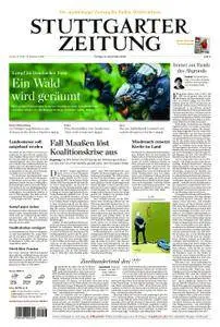 Stuttgarter Zeitung Stadtausgabe (Lokalteil Stuttgart Innenstadt) - 14. September 2018