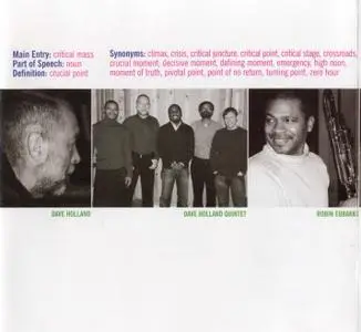 Dave Holland - Critical Mass (2006) {Dare2 Records SSC3058 rec 2005}