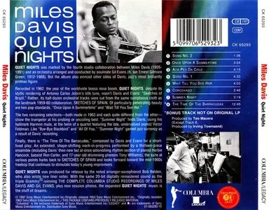 Miles Davis – Quiet Nights (1997) -repost