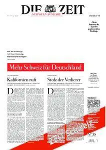 Die Zeit Schweiz - 14. September 2017