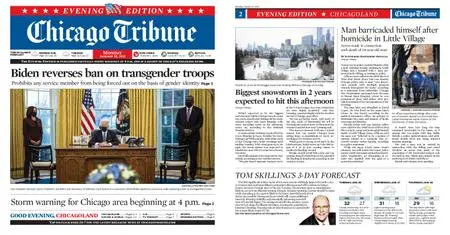 Chicago Tribune Evening Edition – January 25, 2021