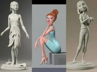 Mentored: Character Sculpting For Animation