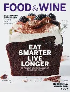 Food & Wine USA - February 2017