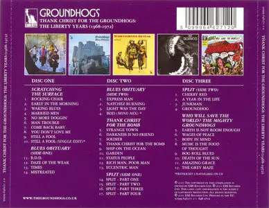 Groundhogs - Thank Christ For Groundhogs: The Liberty Years 1968-1972 (2010) 3CD Box Set