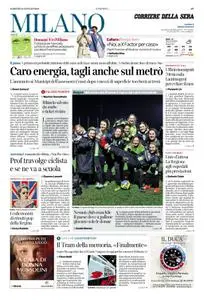Corriere della Sera Milano - 24 Gennaio 2023