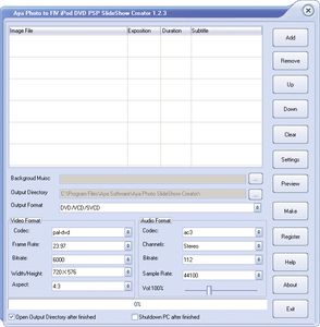 Aya Photo SlideShow Creator 1.2.3