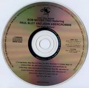Bob Mover, Paul Bley, John Abercrombie - The Night Bathers (1986) {Justin Time JUST 14-2 rel 1991}