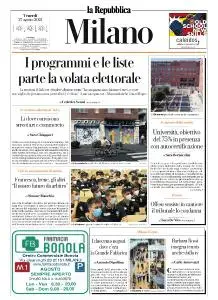 la Repubblica Milano - 27 Agosto 2021