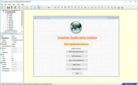Longtion Application Builder 5.22.0.730