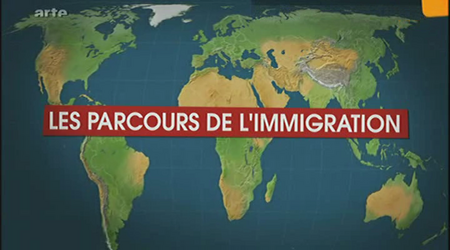 (ARTE) Le dessous des cartes : Le parcours de l'immigration