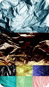 Textures - Crushed paper