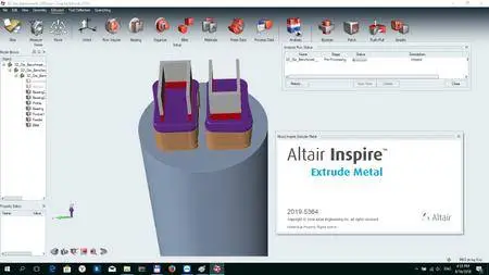 Altair Inspire Extrude (ex Click2Extrude) Metal/Polymer 2019.10678