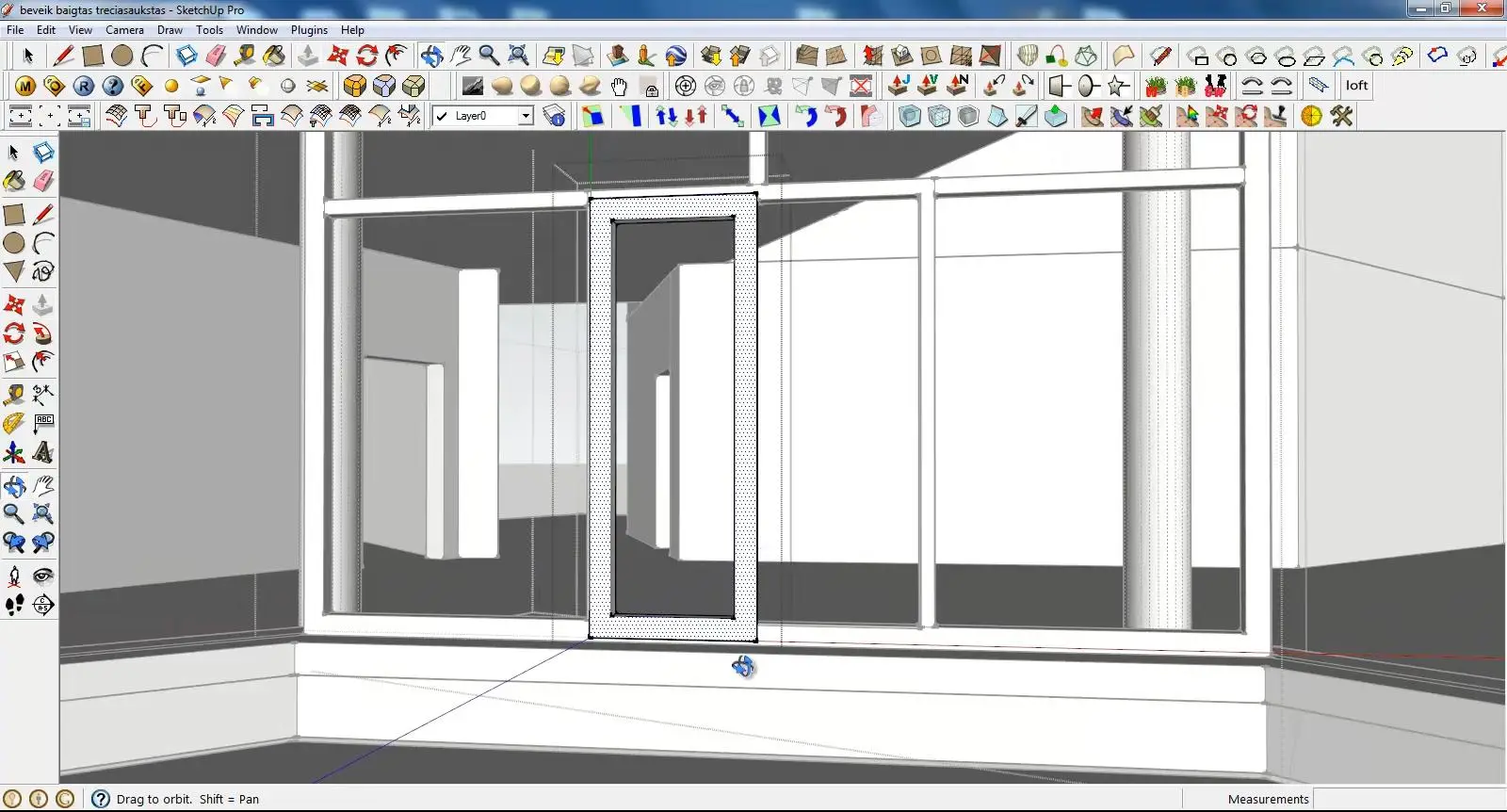 проектирование шкафа в sketchup