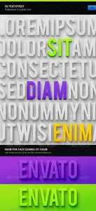 GraphicRiver 3D Text Effect