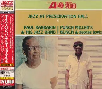 Paul Barbarin / Punch Miller's Bunch & George Lewis - Jazz At Preservation Hall III (1962) {2013 Japan Jazz Best Collection}