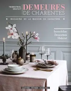 Demeures de Charentes - Janvier-Mars 2016