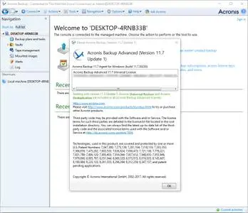 Acronis Backup Advanced 11.7.50230