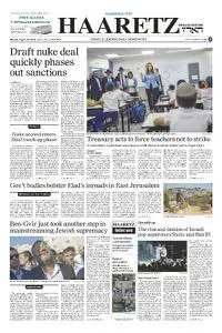 Haaretz English Edition - 29 August 2022