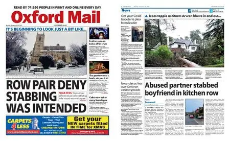 Oxford Mail – November 29, 2021