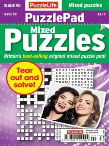 PuzzleLife PuzzlePad Puzzles - Issue 90 - 2 November 2023