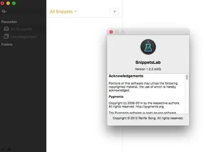 SnippetsLab 1.2.2 Mac OS X