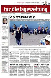 Tageszeitung TAZ vom 28 Juli 2014