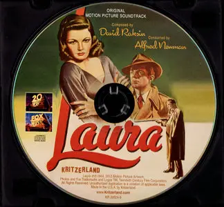 David Raksin - Laura: Original Motion Picture Soundtrack (1944) Limited CD Release 2013 [Re-Up]