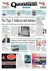 Quotidiano di Puglia Lecce - 16 Marzo 2018