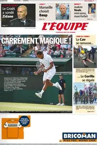 L'Equipe du Jeudi 5 Juillet 2012