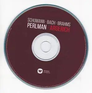 Martha Argerich & Itzhak Perlman - Schumann, Bach & Brahms (2016) {Warner Classics 0190295937898}