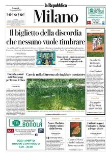 la Repubblica Milano - 5 Agosto 2022