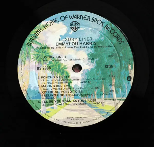 Emmylou Harris - Luxury Liner (1977) 24-Bit/96-kHz Vinyl Rip