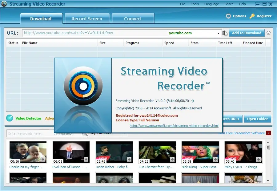 Apowersoft Streaming Video Recorder 4.9.0